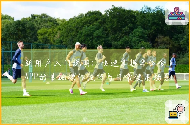 新用户入门说明：快速掌握华体会APP的基础操作技巧与日常使用场景解析